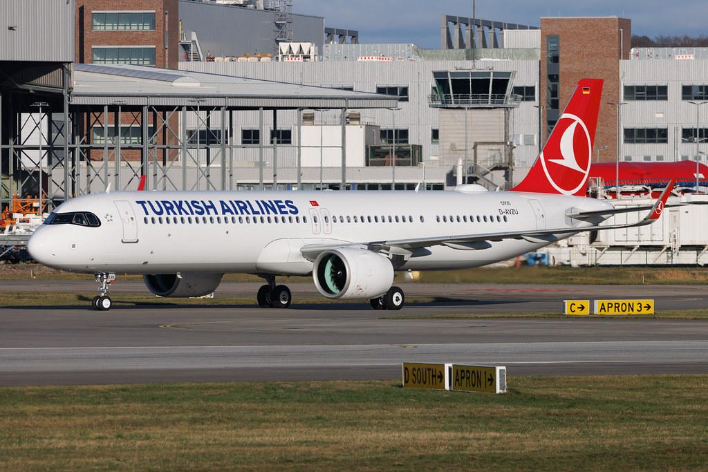 Hamburg Finkenwerder: Turkish Airlines (TK / THY) | Airbus A321-271NX A21N | D-AVZU | TC-LRA | MSN 12935
