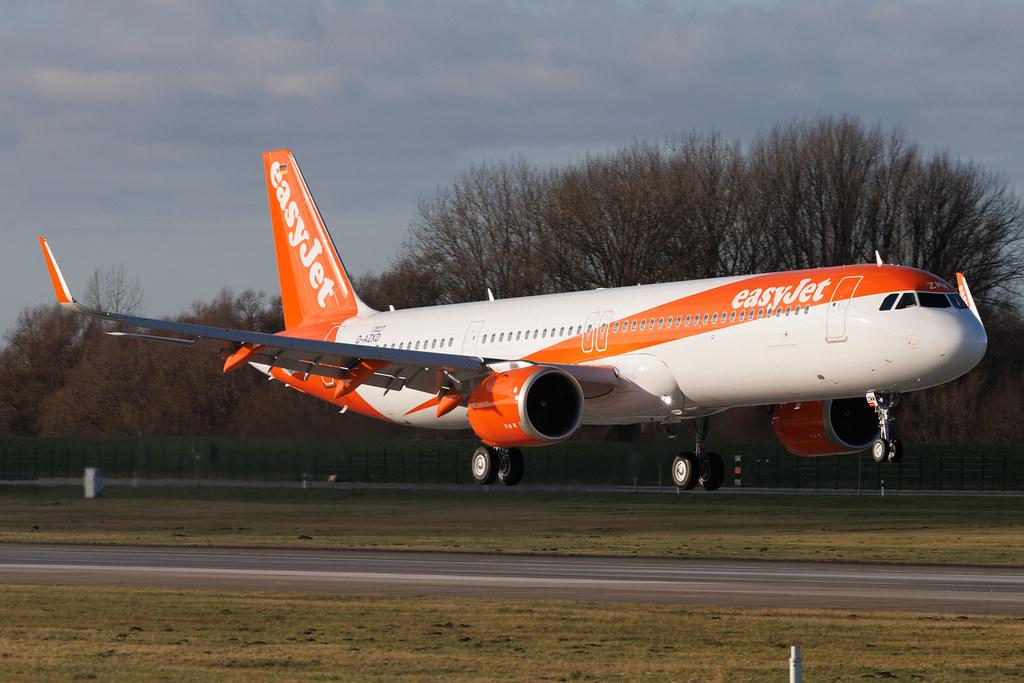 Hamburg Finkenwerder: easyJet (U2 / EZY) | Airbus A321-251NX A21N | D-AZXD | G-UZMM | MSN 13027