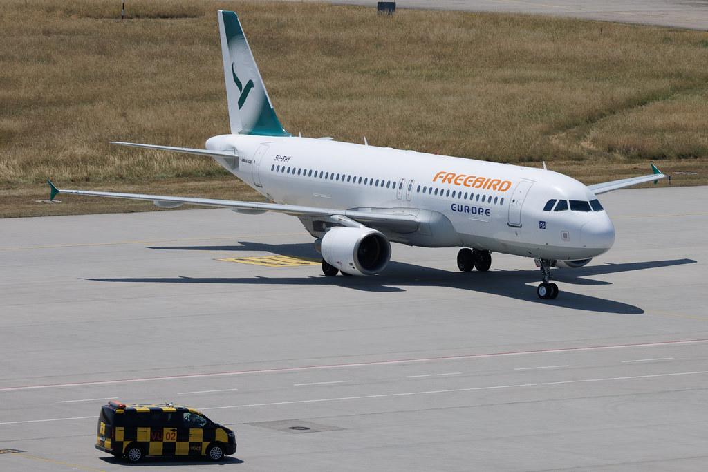 Leipzig Halle Airport: Freebird Airlines (FH / FHY) | Operator: Freebird Airlines Europe | Airbus A320-214 A320 | 9H-FHY | MSN 03891