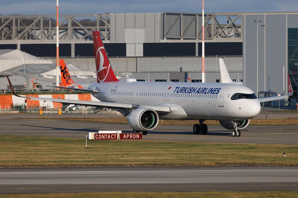 Hamburg Finkenwerder: Turkish Airlines (TK / THY) | Airbus A321-271NX A21N | D-AVZU | TC-LRA | MSN 12935