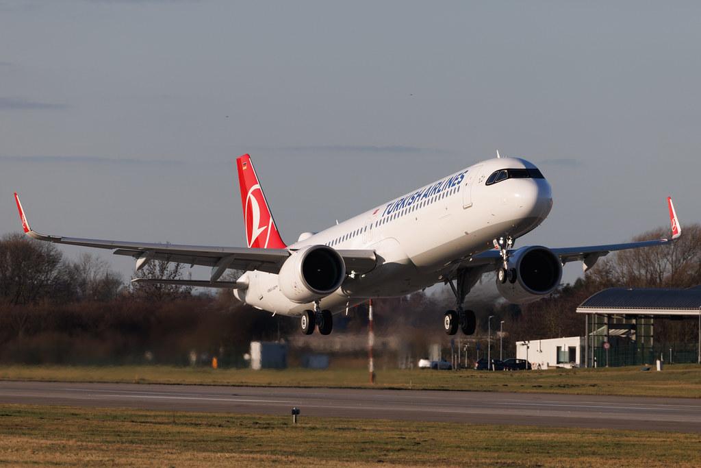 Hamburg Finkenwerder: Turkish Airlines (TK / THY) | Airbus A321-271NX A21N | D-AVZU | TC-LRA | MSN 12935