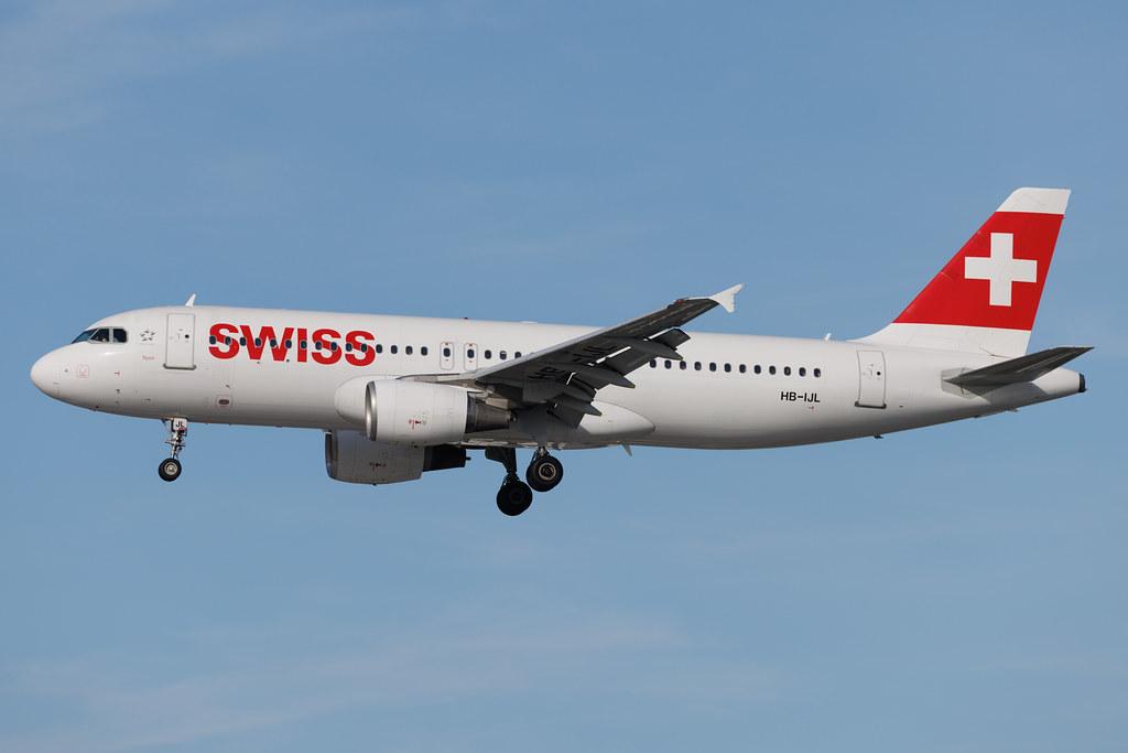 Hamburg Airport: Swiss (LX / SWR) | Airbus A320-214 A320 | HB-IJL | MSN 0603