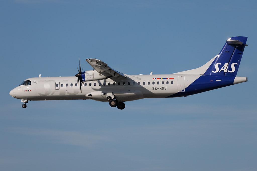 Hamburg Airport: SAS (SK / SAS) | Operator: BRA | ATR 72-600 AT76 | SE-MNU | MSN 1724