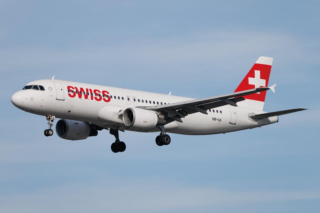 Hamburg Airport: Swiss (LX / SWR) | Airbus A320-214 A320 | HB-IJL | MSN 0603