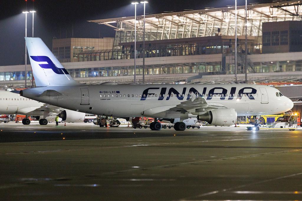 Hamburg Airport: Finnair (AY / FIN) | Airbus A320-214 A320 | OH-LXC | MSN 1544