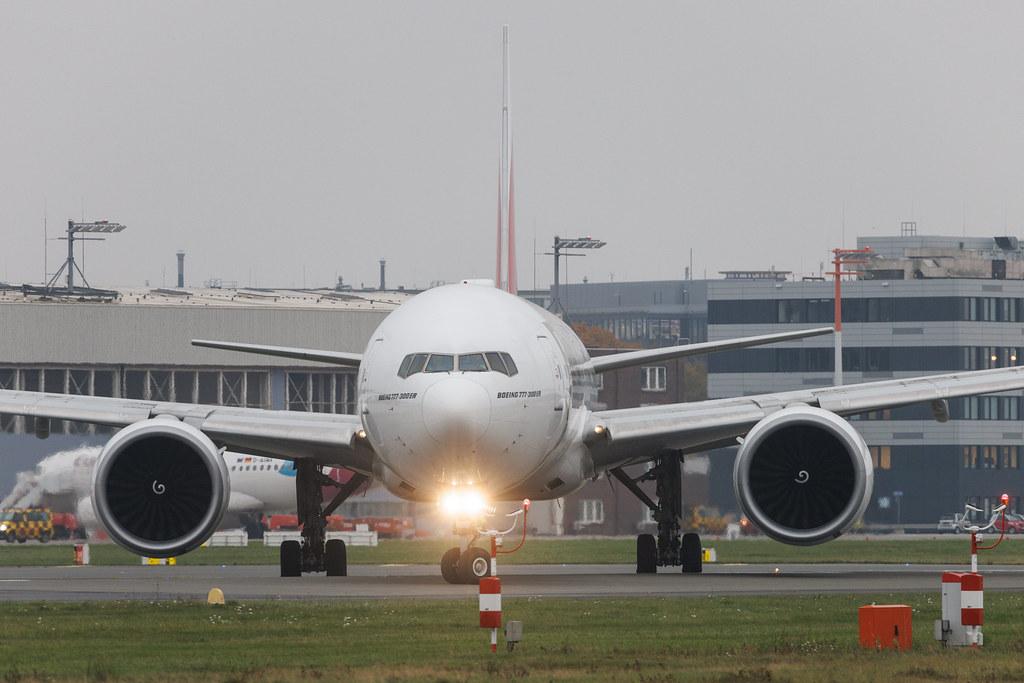 Hamburg Airport: Emirates (EK / UAE) | Boeing 777-31H(ER) B77W | A6-ENF | MSN 41085