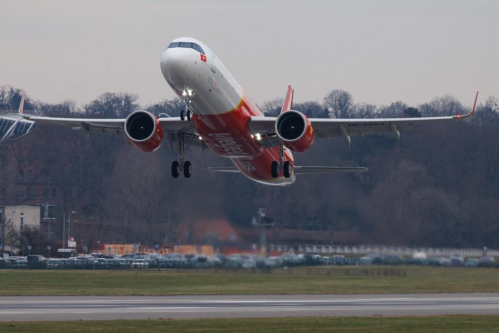 Hamburg Finkenwerder: VietJetAir (VJ / VJC) | Airbus A321-271NX A21N | D-AYAG | VN-A554 | MSN 12958