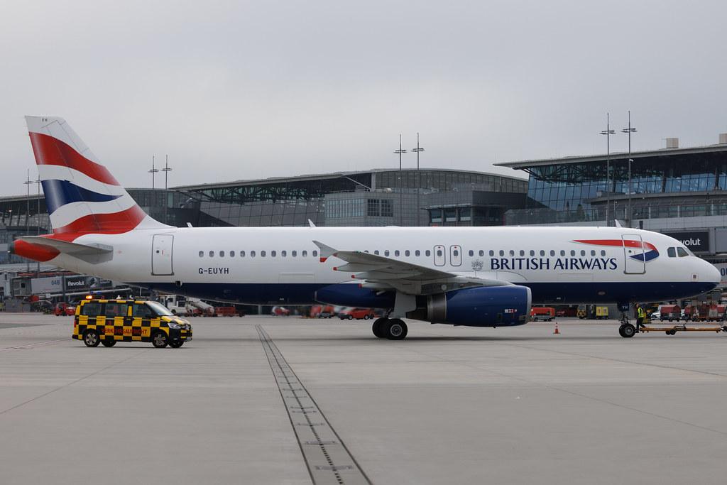 Hamburg Airport: British Airways (BA / BAW) | Airbus A320-232 A320 | G-EUYH | MSN 4265