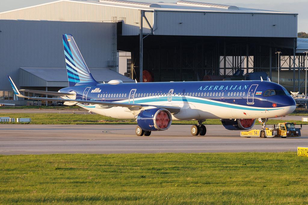 Hamburg Finkenwerder: AZAL Azerbaijan Airlines | Airbus A321-251NX A21N | D-AYAR | VP-BTN | MSN 13267