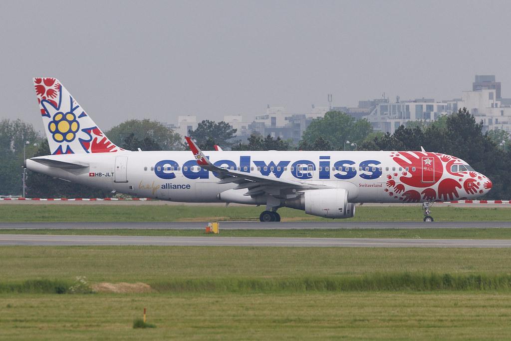Copenhagen Airport: Edelweiss Air (WK / EDW) | Livery: Help Alliance Livery | Airbus A320-214 A320 | HB-JLT | MSN 5518
