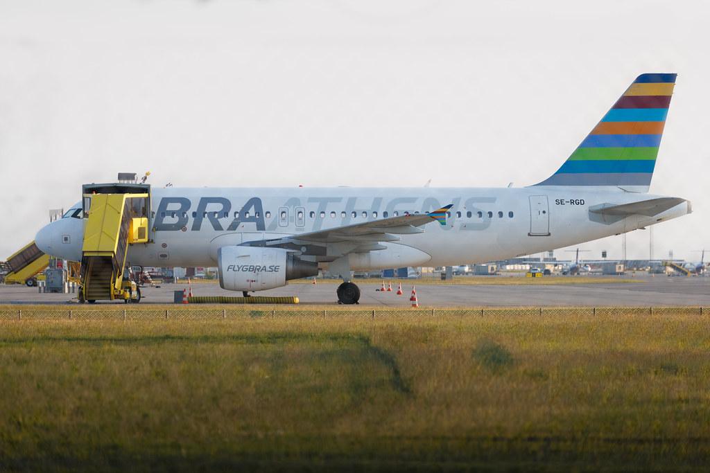 Copenhagen Airport: BRA (TF / BRX) | Airbus A319-112 A319 | SE-RGD | MSN 03346