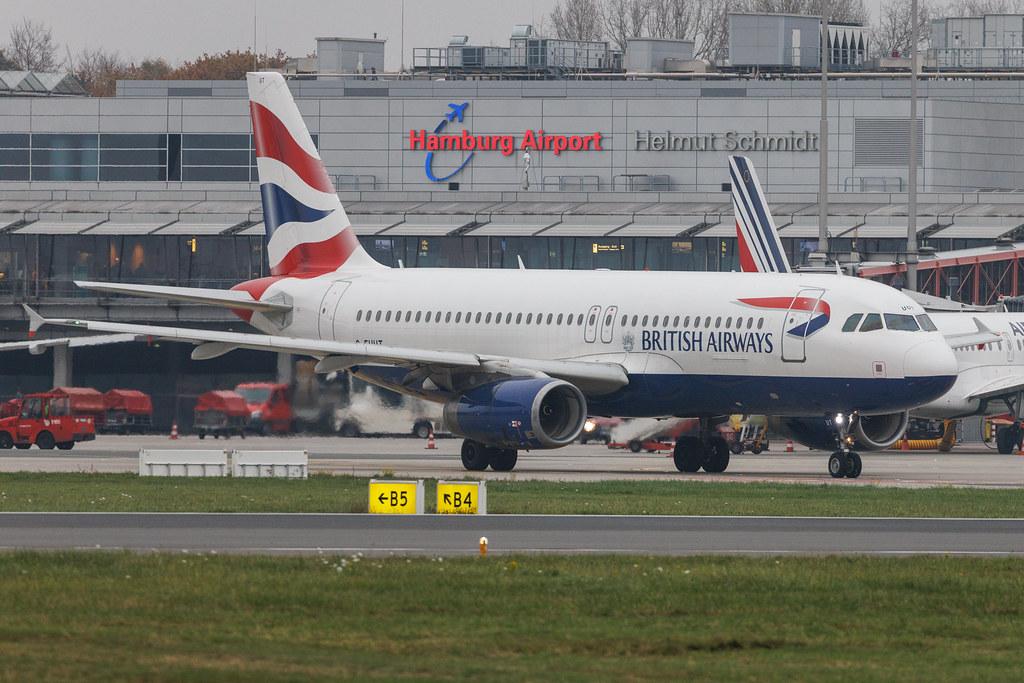 Hamburg Airport: British Airways (BA / BAW) | Airbus A320-232 A320 | G-EUUT | MSN 3314