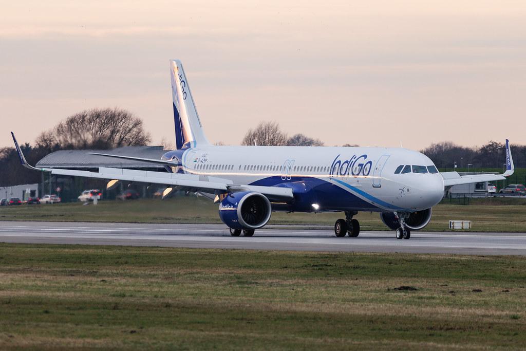 Hamburg Finkenwerder: IndiGo (6E / IGO) | Airbus A321-253NY A21N | D-AZYF | VT-NLA | MSN 12622