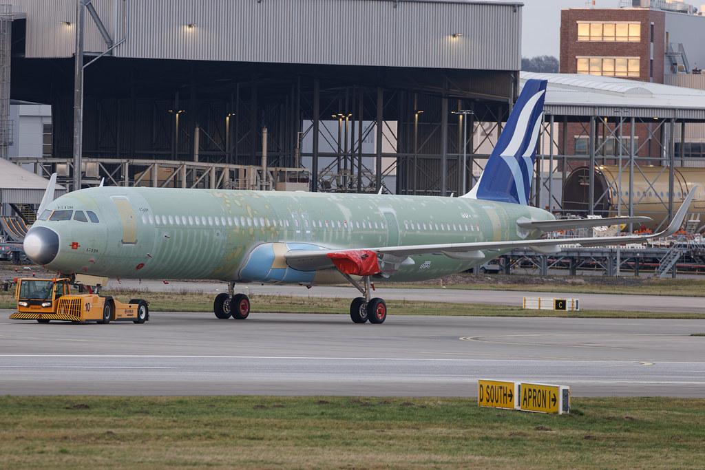 Hamburg Finkenwerder: Aegean Airlines (A3 / AEE) | Airbus A321-271NX A21N | D-AZYH | SX-NAW | MSN 13120