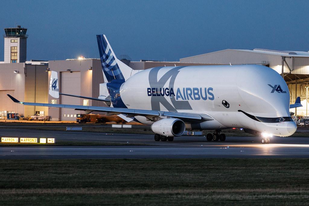 Hamburg Finkenwerder: Airbus Transport International (4Y / BGA) | Airbus A330-743L Beluga XL A337 | F-GXLJ | MSN 1985