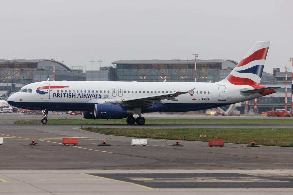 Hamburg Airport: British Airways (BA / BAW) | Airbus A320-232 A320 | G-EUUT | MSN 3314