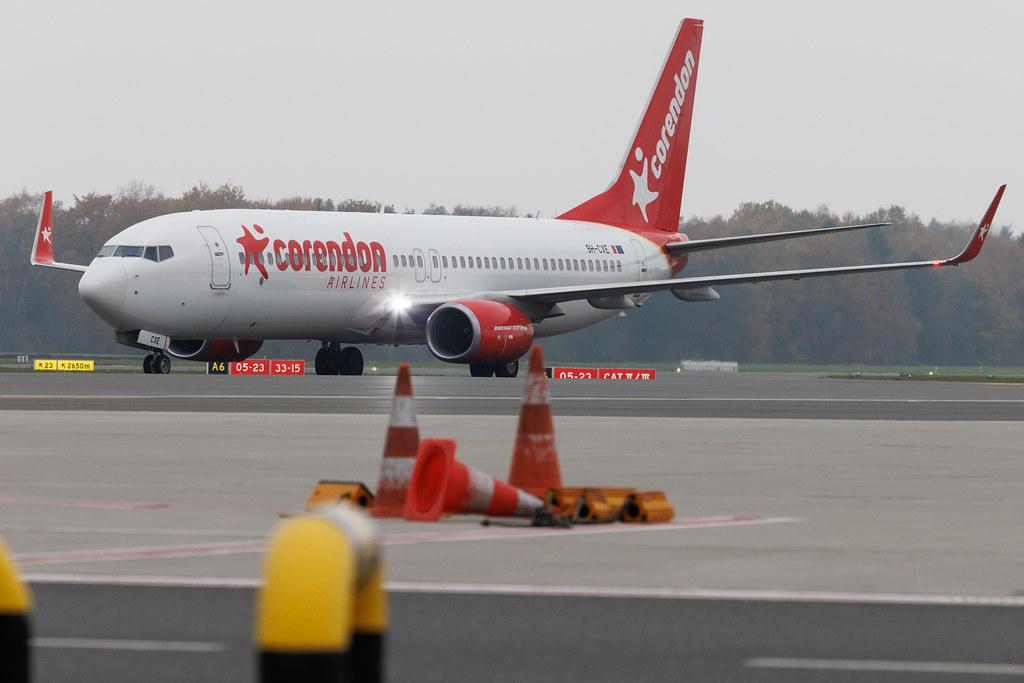Hamburg Airport: Corendon Airlines (XC / CAI) | Operator: Corendon Airlines Europe | Boeing 737-8GP B738 | 9H-CXE | MSN 38316