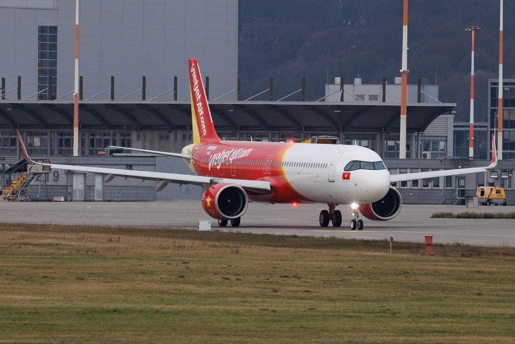 Hamburg Finkenwerder: VietJetAir (VJ / VJC) | Airbus A321-271NX A21N | D-AYAG | VN-A554 | MSN 12958