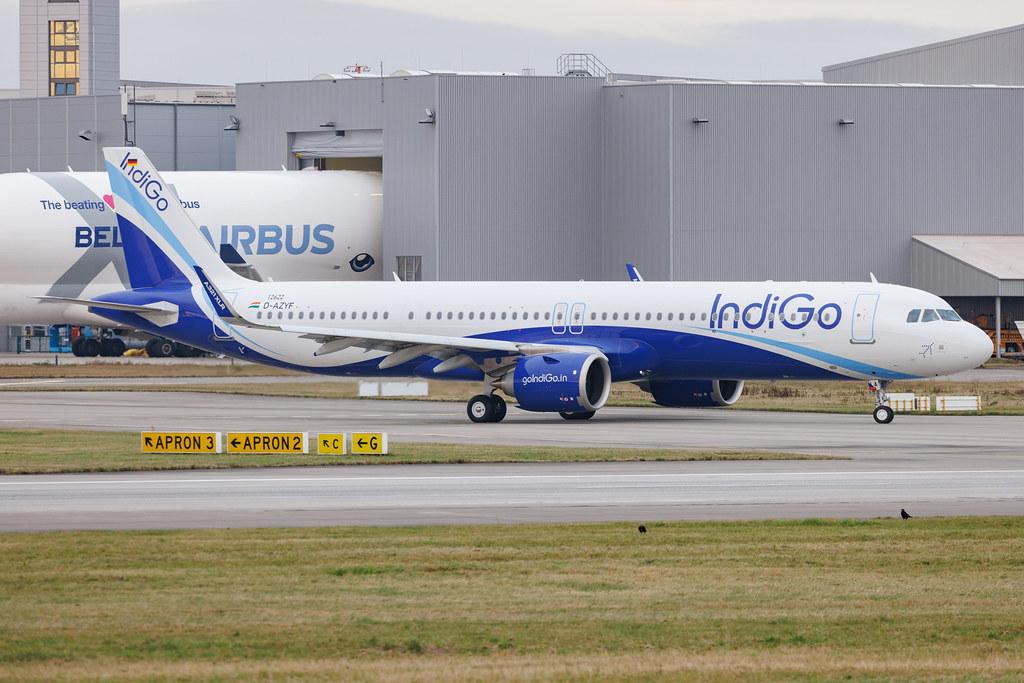 Hamburg Finkenwerder: IndiGo (6E / IGO) | Airbus A321-253NY A21N | D-AZYF | VT-NLA | MSN 12622