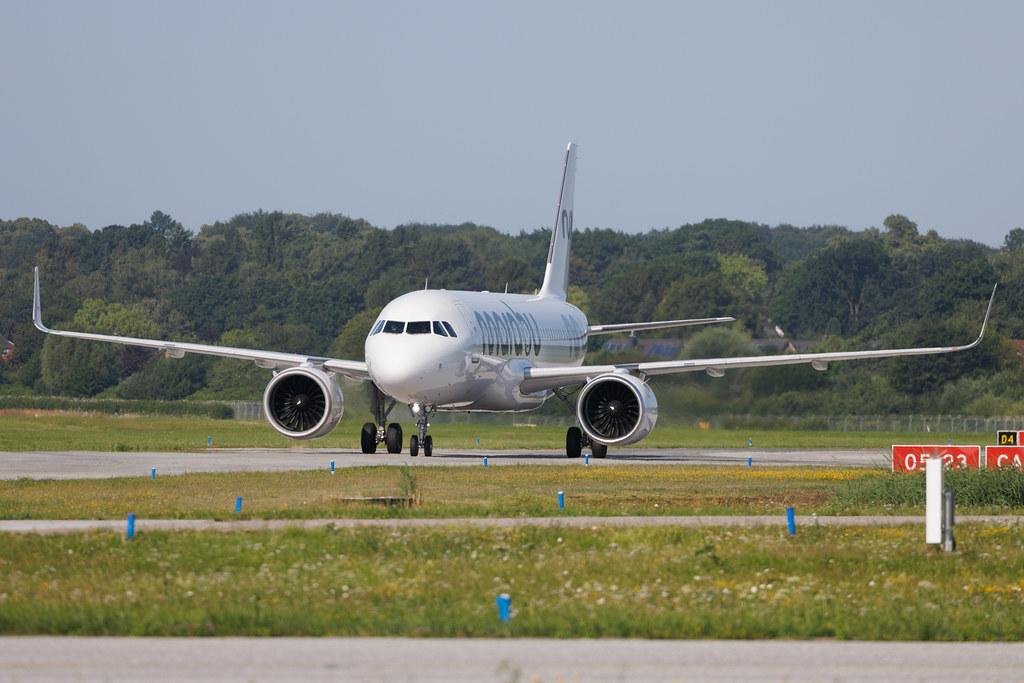 Hamburg Airport: Marabu (DI / MBU) | Airbus A320-271N A20N | ES-MBD | MSN 08259