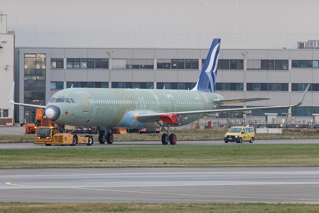 Hamburg Finkenwerder: Aegean Airlines (A3 / AEE) | Airbus A321-271NX A21N | D-AZYH | SX-NAW | MSN 13120