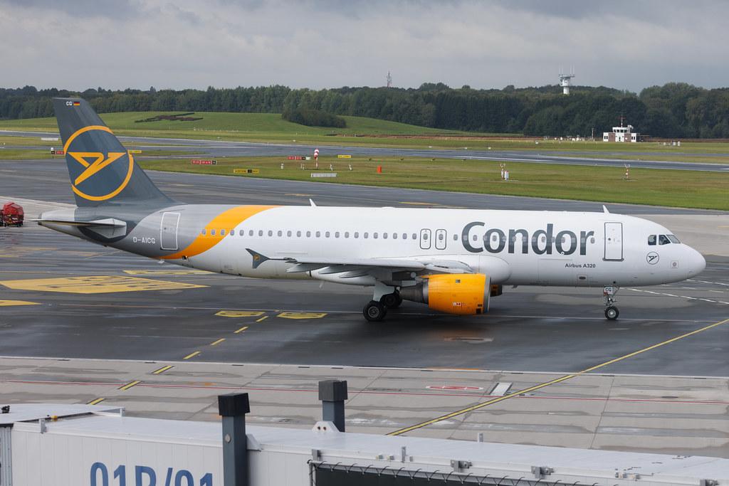 Hamburg Airport: Condor (DE / CFG) | Airbus A320-212 A320 | D-AICG | MSN 0957