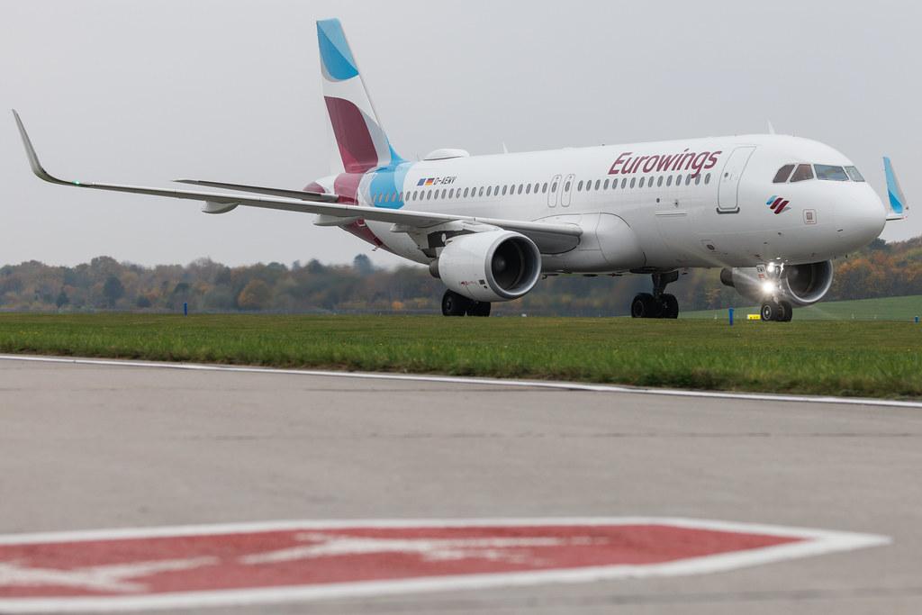 Hamburg Airport: Eurowings (EW / EWG) | Airbus A320-214 A320 | D-AEWV | MSN 7545