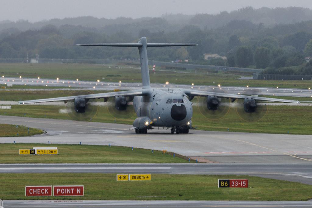 Hamburg Airport: United Kingdom - Royal Air Force (RRR) | Livery: RAF | Operator: United Kingdom - Royal Air Force Air Transport | Airbus A400M Atlas A400 | ZM408 | MSN 027