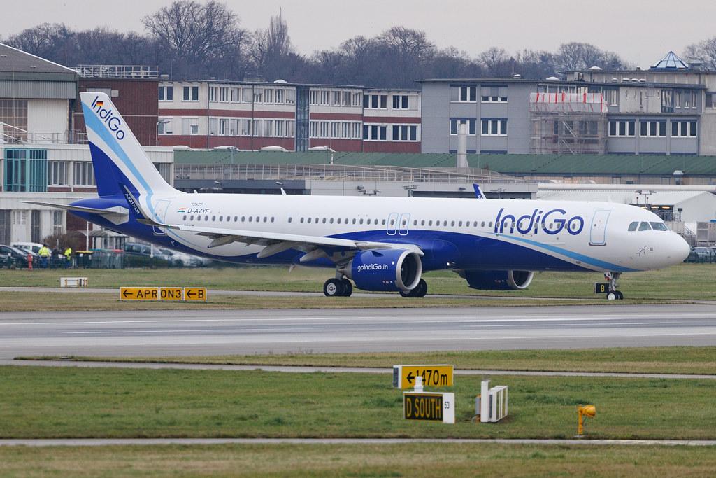 Hamburg Finkenwerder: IndiGo (6E / IGO) | Airbus A321-253NY A21N | D-AZYF | VT-NLA | MSN 12622