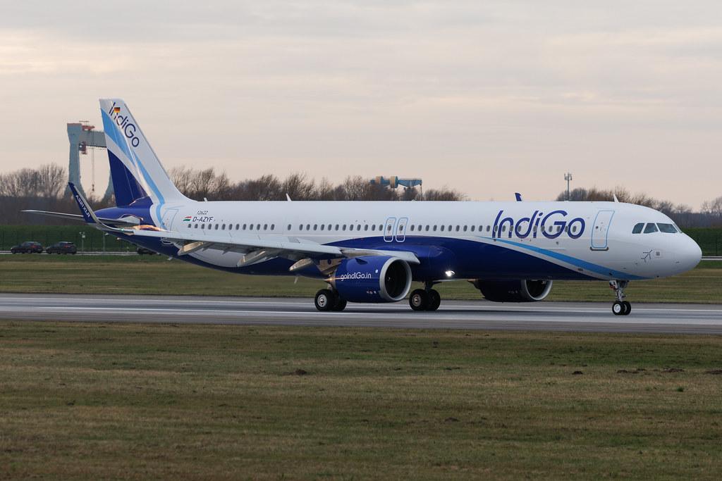 Hamburg Finkenwerder: IndiGo (6E / IGO) | Airbus A321-253NY A21N | D-AZYF | VT-NLA | MSN 12622