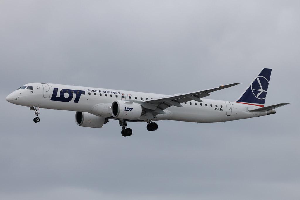 Hamburg Airport: LOT (LO / LOT) | Embraer E195-E2 E295 | SP-LEC | MSN 19020135