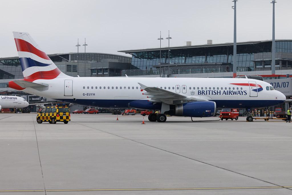 Hamburg Airport: British Airways (BA / BAW) | Airbus A320-232 A320 | G-EUYH | MSN 4265