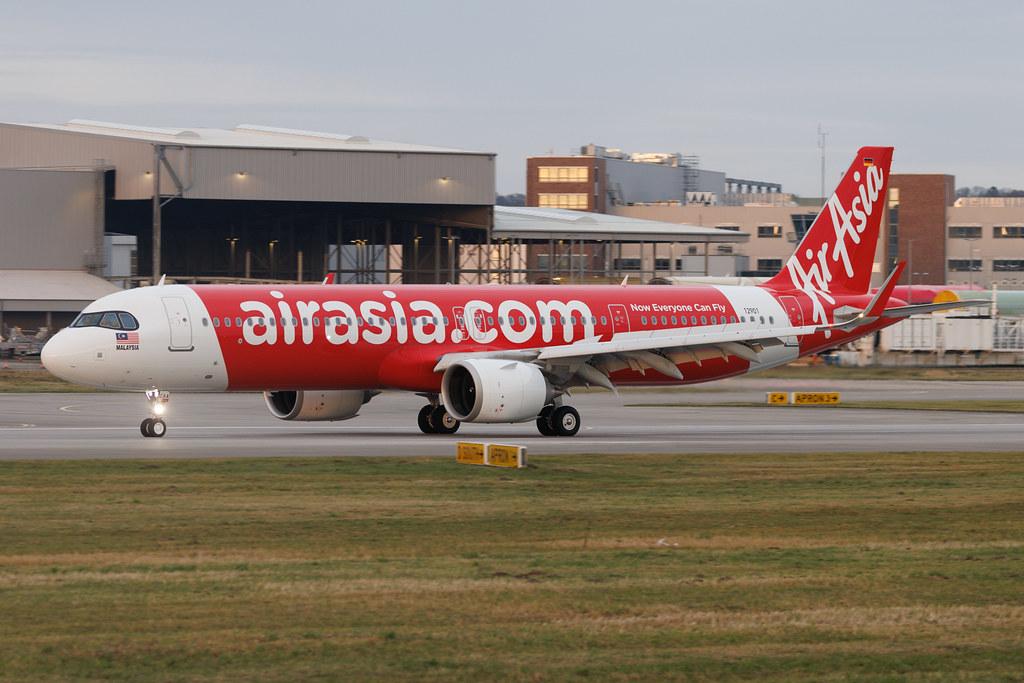 Hamburg Finkenwerder: AirAsia (AK / AXM) | Airbus A321-251NX A21N | D-AVXX | 9M-CAA | MSN 12901