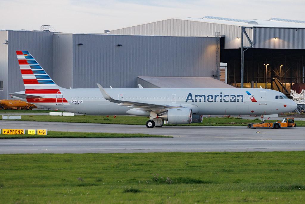 Hamburg Finkenwerder: American Airlines (AA / AAL) | Airbus A321-253NX A21N | D-AZYD | N478AN | MSN 13526