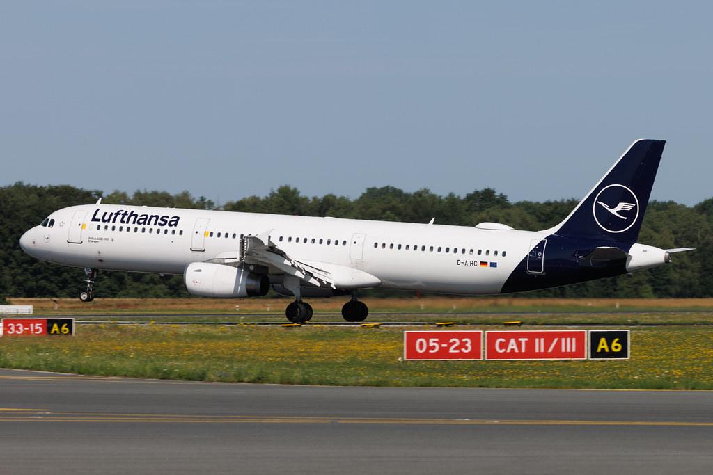 Hamburg Airport: Lufthansa (LH / DLH) | Airbus A321-131 A321 | D-AIRC | MSN 0473