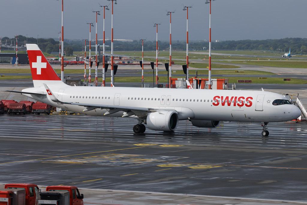 Hamburg Airport: Swiss (LX / SWR) | Airbus A321-271NX A21N | HB-JPD | MSN 11406