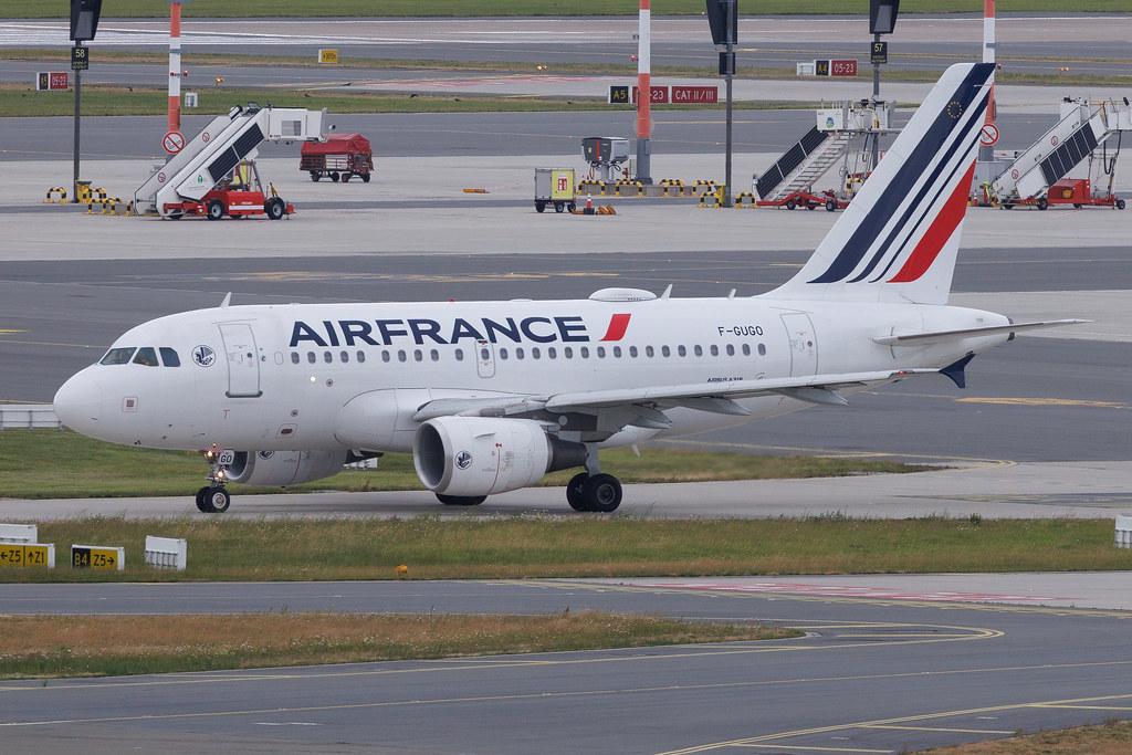 Hamburg Airport: Air France (AF / AFR) | Airbus A318-111 A318 | F-GUGO | MSN 2951