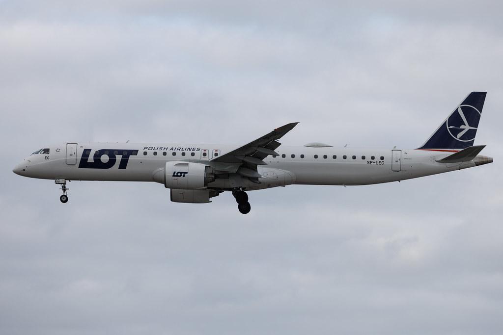 Hamburg Airport: LOT (LO / LOT) | Embraer E195-E2 E295 | SP-LEC | MSN 19020135