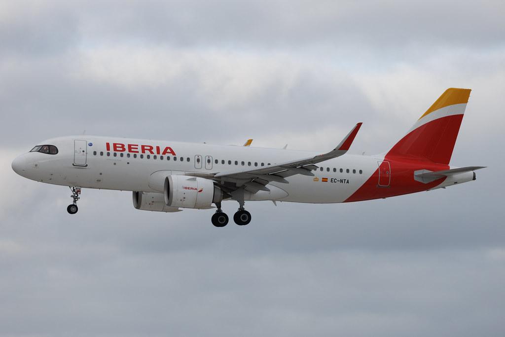Hamburg Airport: Iberia (IB / IBE) | Airbus A320-251N A20N | EC-NTA | MSN 10696
