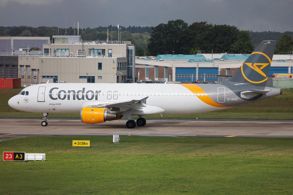 Hamburg Airport: Condor (DE / CFG) | Airbus A320-212 A320 | D-AICG | MSN 0957