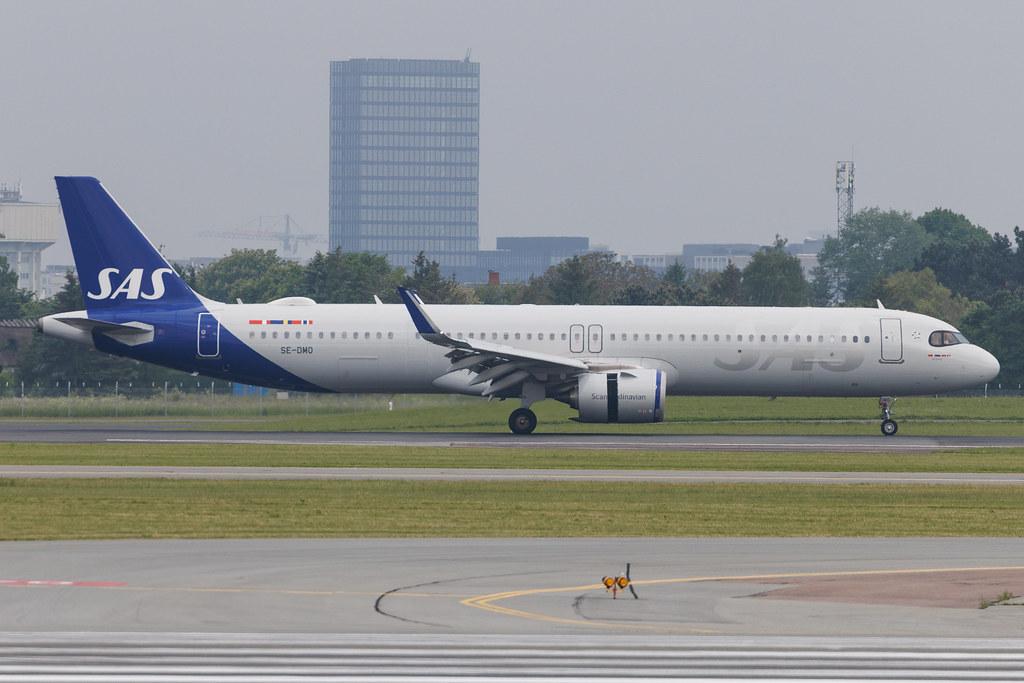 Copenhagen Airport: SAS (SK / SAS) | Airbus A321-253NX(LR) A21N | SE-DMO | MSN 09541