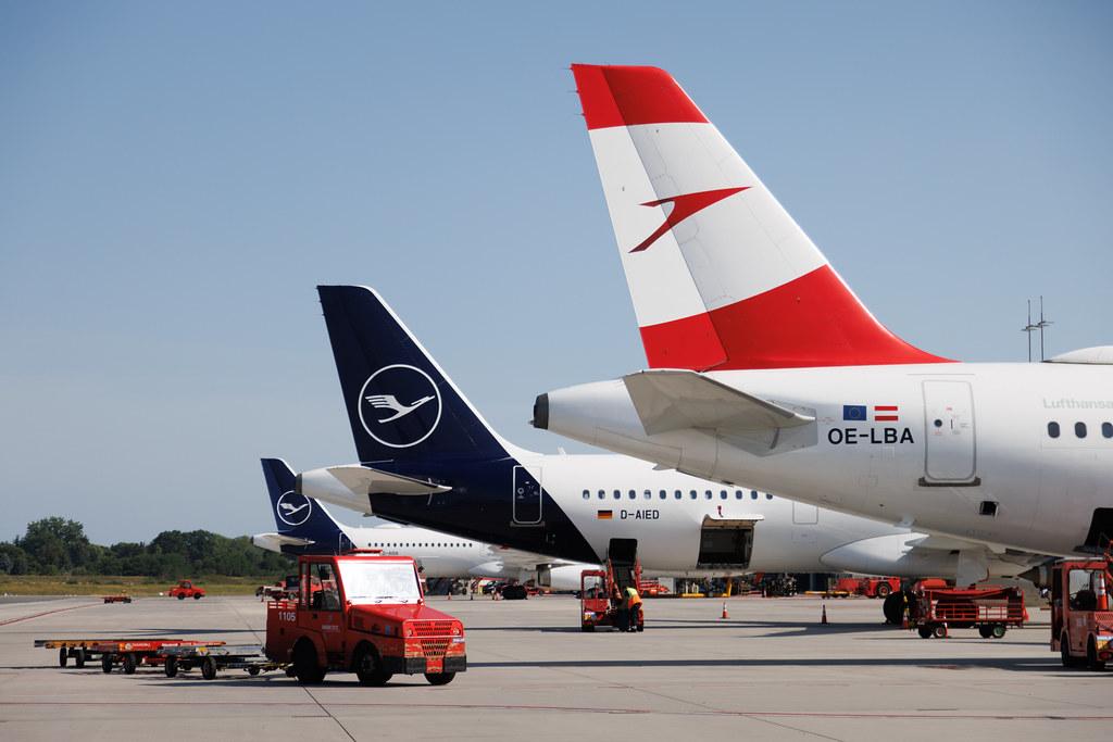 Hamburg Airport: Austrian Airlines (OS / AUA) | Airbus A321-111 A321 | OE-LBA | MSN 0552