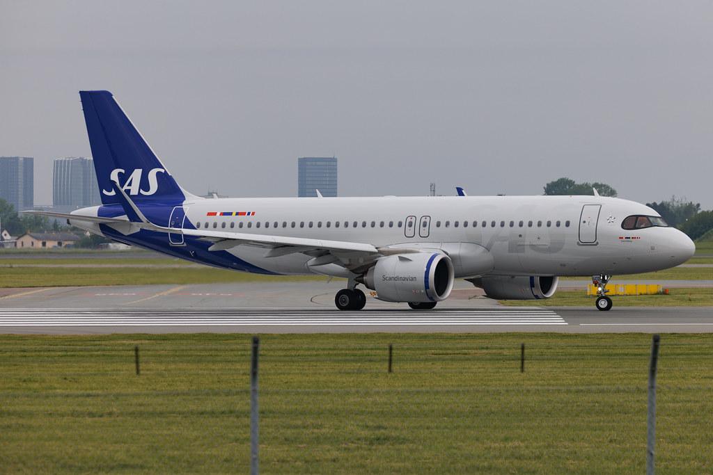 Copenhagen Airport: SAS (SK / SAS) | Operator: SAS Connect | Airbus A320-251N A20N | EI-SCD | MSN 11759