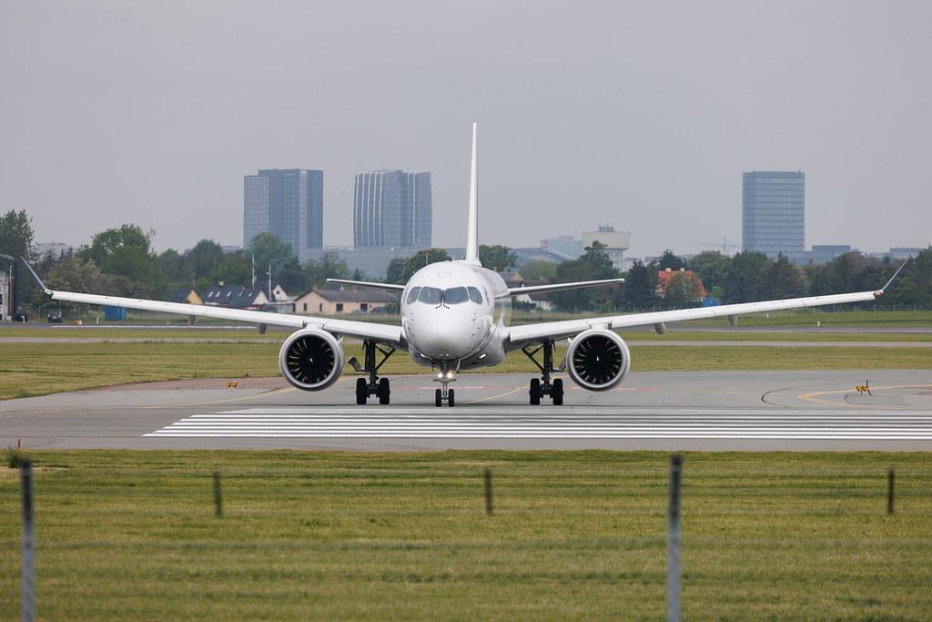Copenhagen Airport: Air France (AF / AFR) | Airbus A220-300 BCS3 | F-HZUJ | MSN 55171