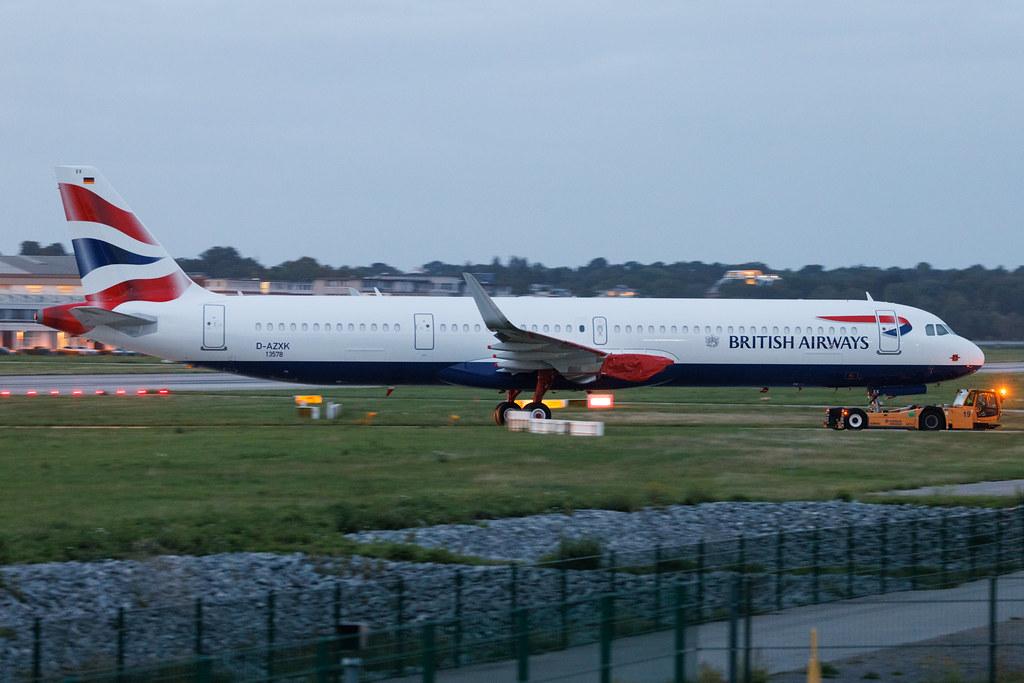 Hamburg Finkenwerder: British Airways (BA / BAW) | Airbus A321-251NX A21N | D-AZXK | MSN 13578