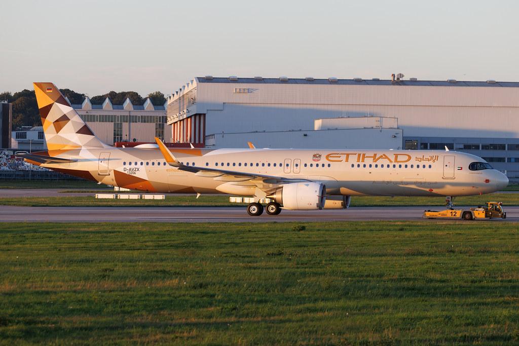 Hamburg Finkenwerder: Etihad Airways (EY / ETD) | Airbus A321-251NX A21N | D-AVZX | A6-LRM | MSN 13206