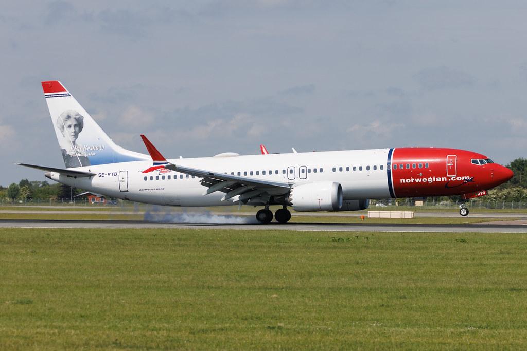 Copenhagen Airport: Norwegian (DY / NOZ) | Livery: Elsa Beskow Livery | Operator: Norwegian Air Sweden | Boeing 737 MAX 8 B38M | SE-RTB | MSN 63972
