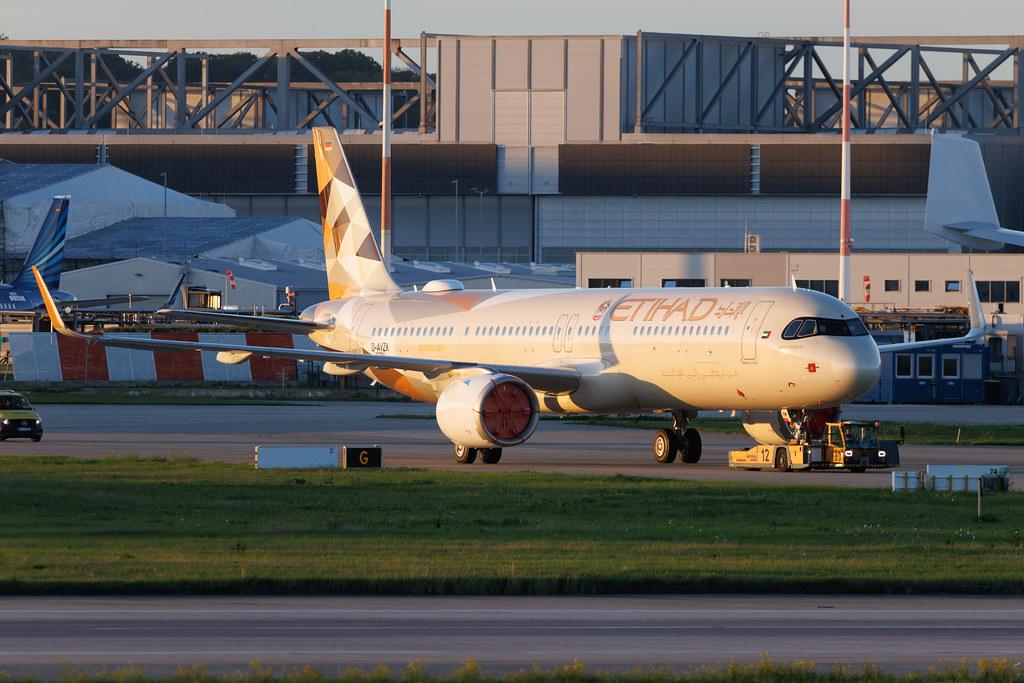 Hamburg Finkenwerder: Etihad Airways (EY / ETD) | Airbus A321-251NX A21N | D-AVZX | A6-LRM | MSN 13206