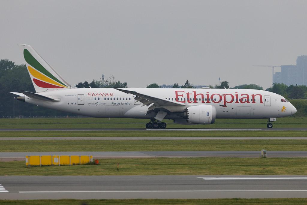 Copenhagen Airport: Ethiopian Airlines (ET / ETH) | Boeing 787-8 Dreamliner B788 | ET-ATH | MSN 38475