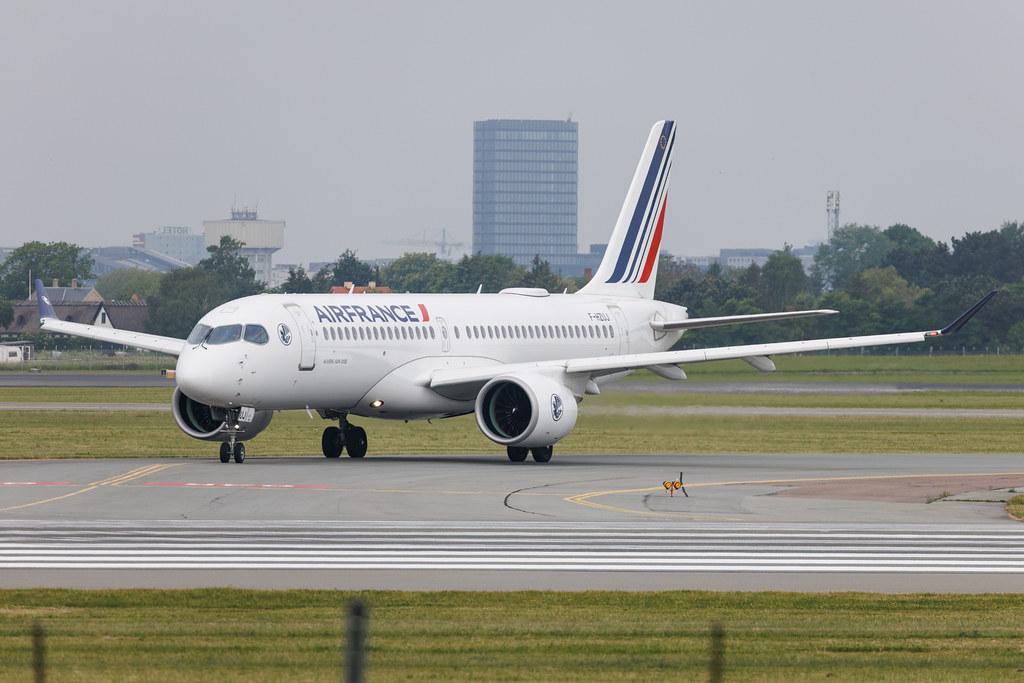 Copenhagen Airport: Air France (AF / AFR) | Airbus A220-300 BCS3 | F-HZUJ | MSN 55171